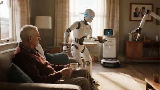 ai人工智能科技创新机器人未来科技发展a