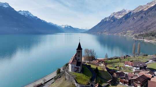 瑞士布里恩茨湖教堂
