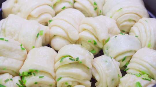 中国传统面食花卷