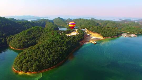 湖光山色视频素材模板下载