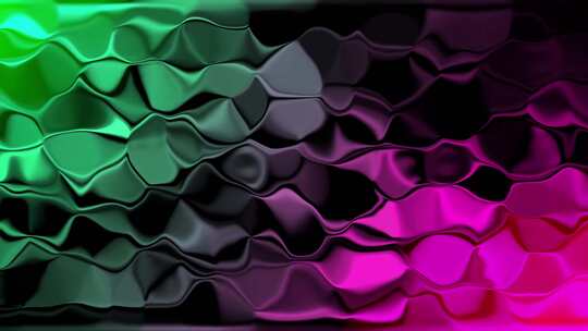 抽象彩色光泽波浪背景。抽象液体波浪背景。