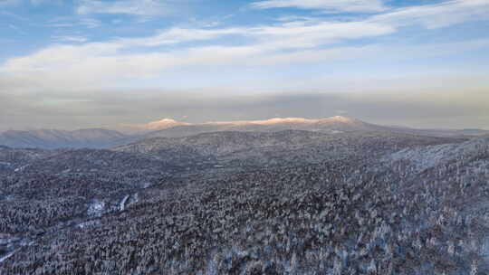 【延时】林海雪原航拍延时合集