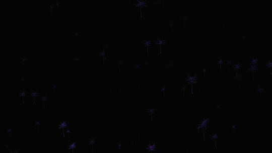 紫色飞舞的蒲公英视频素材模板下载