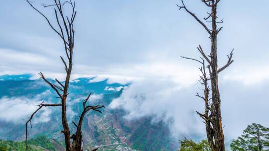 四川西部山区自然风光延时摄影 合集