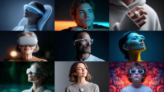 智能穿戴设备引领未来生活高清在线视频素材下载