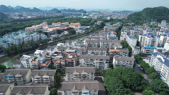 桂林施家园路建筑风光