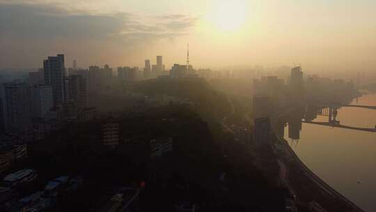 重庆城市大景航拍