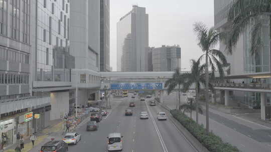 香港兰桂坊街景