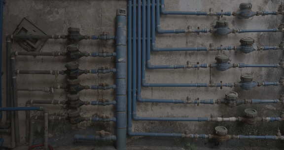 惠洲老城区水管水表