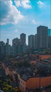 重庆_湖广会馆_日景固定延时