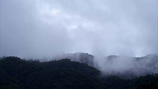 2023广东茂名高州大山蓝天白云延时合集