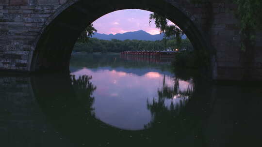 黛色参天 西湖 延时 风景 摄影