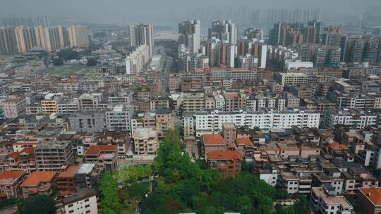 广东旅游视频东莞中堂镇全景远景