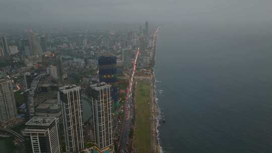 景观，海，道路，海滩