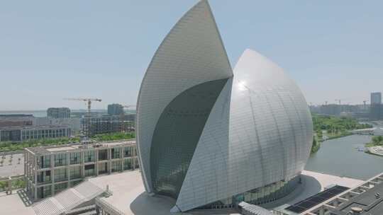上海中国航海博物馆临港新城航拍