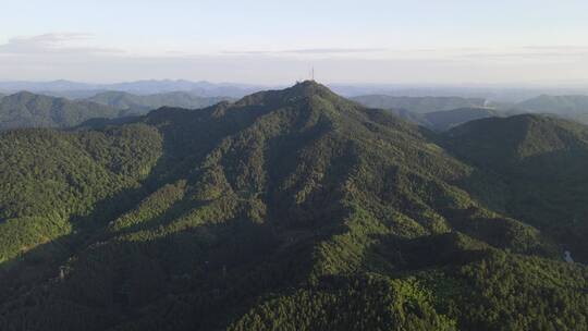 航拍祖国大好河山山川相连