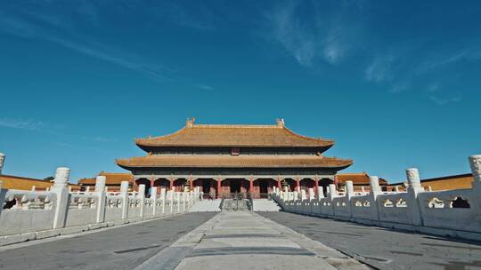 4k故宫北京紫禁城皇宫红墙