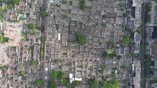 福建福州三坊七巷5A景区航拍