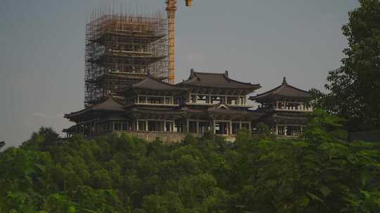 播雅湿地公园自然风景天空湖泊绿水青山