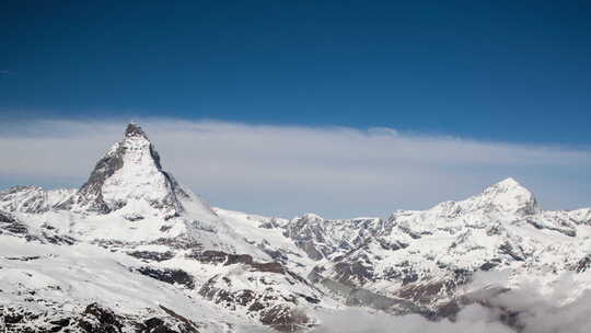 雪山延时