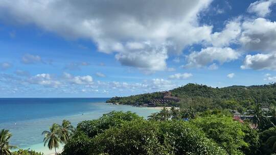 延时拍摄海边风景