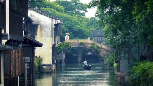 合集-古镇风光四季烟雨江南春夏秋冬