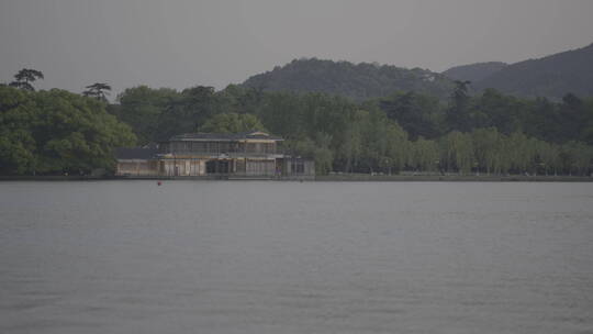杭州西湖春天实景拍摄