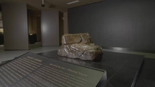 玉石博物馆玉石标本展示LOG视频素材模板下载