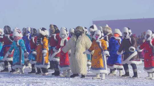 喜迎十四冬内蒙古第二十届冰雪那达慕开幕式