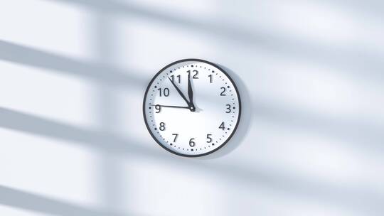 时间钟表光阴流逝创意空镜