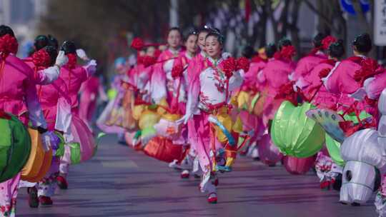 陕北秧歌  榆林  陕西  秧歌  佳县  大秧歌