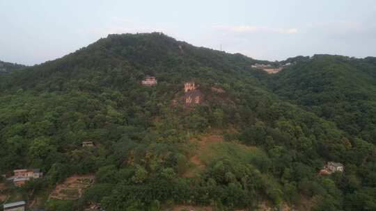 航拍重庆涂山景区