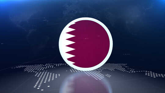 卡塔尔国旗过渡