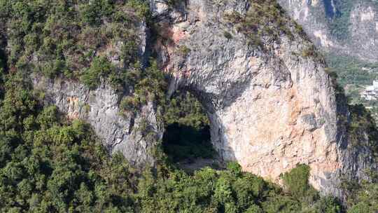 阳朔月亮山景区航拍