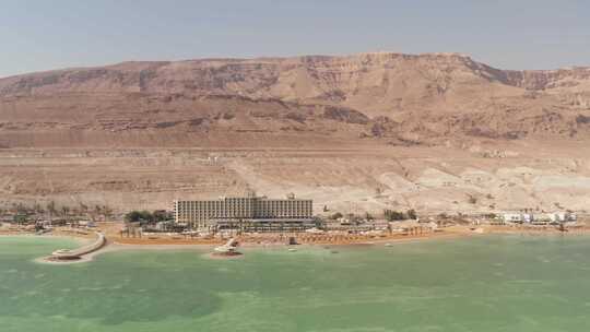 死海，以色列，盐湖城，约旦