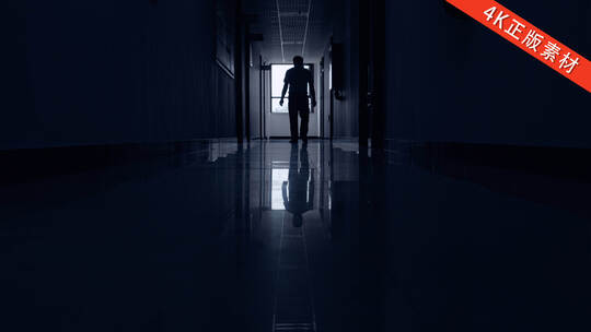 踱步密谋 抽烟深思 职务犯罪 腐败指使高清在线视频素材下载