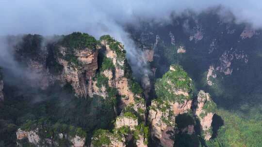 湖南张家界武陵源杨家界风景区