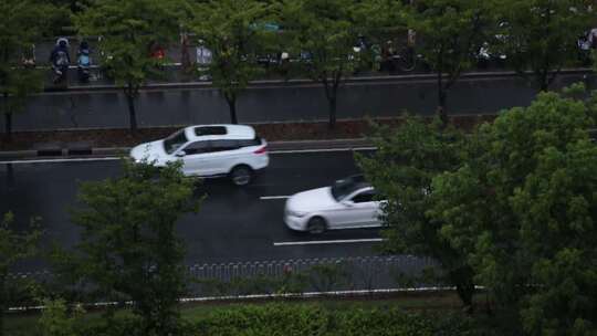 车流 上海交通 城市交通 汽车 城市道路视频素材模板下载