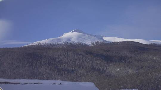 新疆喀纳斯雪景