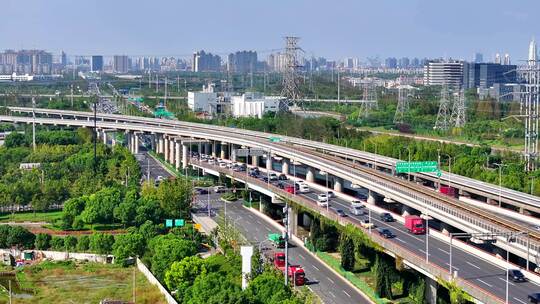 上海罗山高架路  沪奉高速  城市快速路