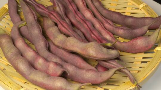 紫色四季豆