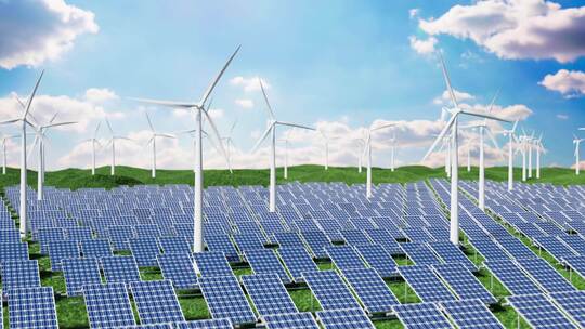 风力太阳能发电新能源绿色环保