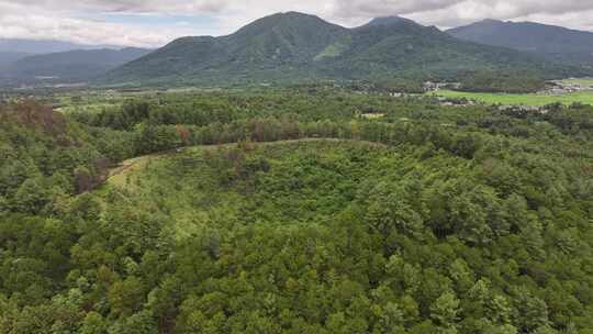 腾冲火山地热国家地质公园航拍