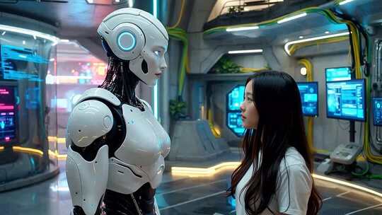 机器人与人类 未来智能生活