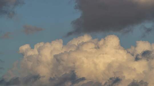 天空，云，蓬松，大气