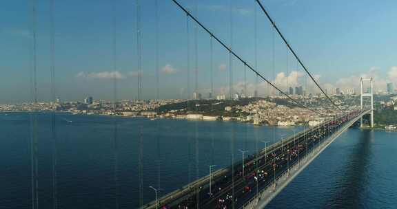 伊斯坦布尔博斯普鲁斯海峡大桥欧亚马拉松