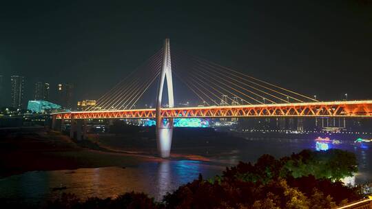 重庆千厮门大桥视频素材模板下载