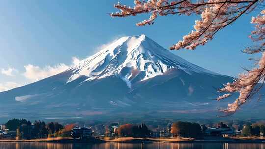 「有版权」唯美富士山风景合集4K