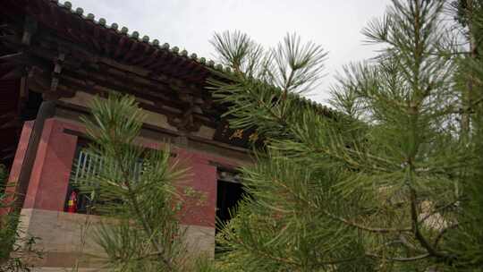 山西长治地标古建筑崇庆寺山西