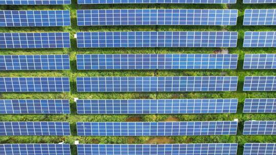 太阳能 太阳能电池板 可再生能源视频素材模板下载